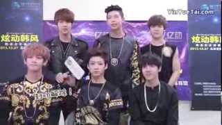 ENG SUB 140104 BTSBangtan Boys Yinyuetai Interview [upl. by Risser]