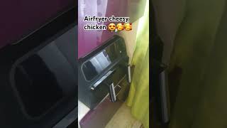 Airfryer cheesy chicken 🐔 أرفراير دجاج كرسبي carnivore food diet airfryer كارنيفور [upl. by Ailyn]