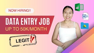 Get Paid to Type Data Entry Job Up to 50k per month  Sincerely Cath [upl. by Eicram]