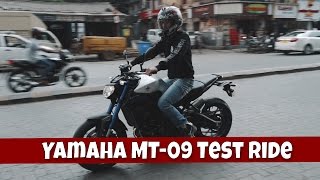 Yamaha MT 09 Test Ride  Exhaust Sound  India [upl. by Llenrup864]