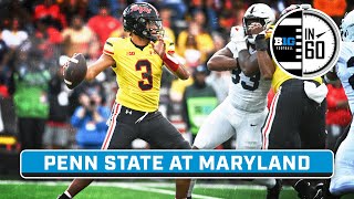 Penn State at Maryland  Nov 4 2023  B1G Football in 60 [upl. by Gallagher]