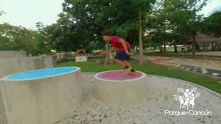 Promocional de Parque Cancun y Parkour Cancun  epicdronemediamx [upl. by Sissel357]