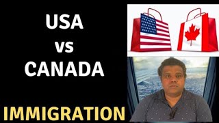 Canada vs USA  Which country has best immigration SystemCA vs USA குடியேற்ற PolicyCanada Tamil [upl. by Aderf]