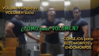 VOLUMEN bulking  ¿QUÉ ES ¿COMO SE HACE [upl. by Enymsaj]