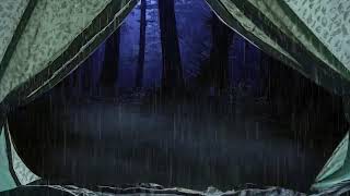 Rain Sounds for Sleeping  Thunderstorm Rain Sounds for Deep Sleep [upl. by Kosaka378]