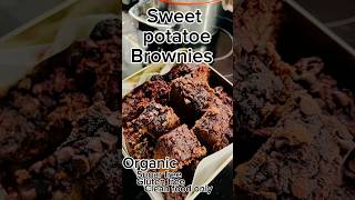 Let’s make some sweet potato brownies🫡healthy kitchen👉nothing but healthybrownie sweetpotato [upl. by Notserc]