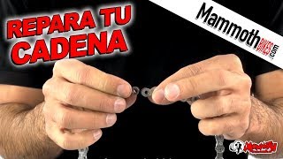 Como cambiar y reparar una cadena de bicicleta [upl. by Tuchman]