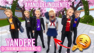 Virei delinquente em yandere simulator me lasquei [upl. by Esiuol]