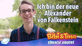 Bibi amp Tina  der neue Alexander von Falkenstein beantwortet unsere Fragen [upl. by Enovaj821]