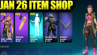 Fortnite Item Shop January 26 2024 New Skins Starr Oakley And Many More Brand New Items [upl. by Vas]