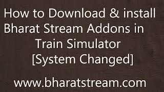 How to Download amp Install Bharat Stream Addons System Changed [upl. by Siravart840]