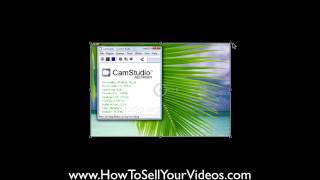 CamStudio Screencast Software Tutorial  Make A Video In Minutes [upl. by Shipman]