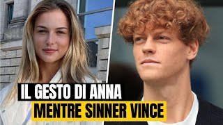 Sinner vince e Anna Kalinskaya insiste gli ultimi indizi social [upl. by Nomma]