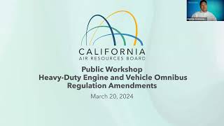 Public Workshop HeavyDuty Engine and Vehicle Omnibus Regulation Amendments  032024 [upl. by Letney]