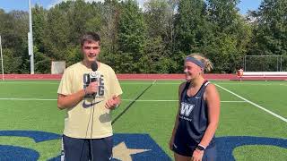 Wingate Field Hockey Postgame Interviews  10524 [upl. by Lotz]