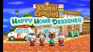 Animal Crossing Happy Home Designer Playthrough Part 1 [upl. by Fries]