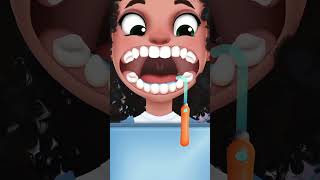 satisfying dentist fun games shorts dentistgamesimulator [upl. by Llennor684]