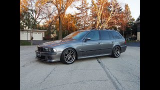 2003 BMW e39 M5 Touring Driving Video 4 [upl. by Adnilre]