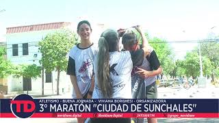 3° Maratón quotCiudad de Sunchalesquot  Viviana Borghesi  Organizadora [upl. by Zimmer]