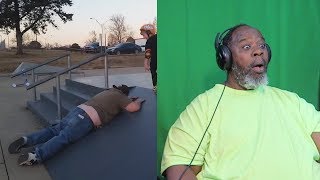 Dad Reacts to Try Not to Laugh Challenge Best Funny Fails Compilation [upl. by Yarvis358]