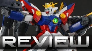 Master Grade MG Wing Gundam Proto Zero Review Part 3 Accessories Posability and Transformation [upl. by Enavi]