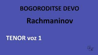 TENOR 1 Bogoroditse Devo Rachmaninov1 [upl. by Torp631]