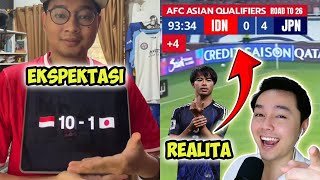 INDONESIA VS JEPANG TIDAK SESUAI EKSPEKTASI [upl. by Yettie243]