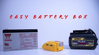 Fish Finder Battery box Build [upl. by Aikkin]