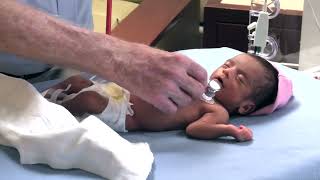 Stanford Doctors Physical Examination of a Premature Infant [upl. by Acquah]