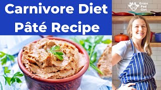 Carnivore Diet Liver Pate Recipe and Cooking Demonstration [upl. by Rawna]