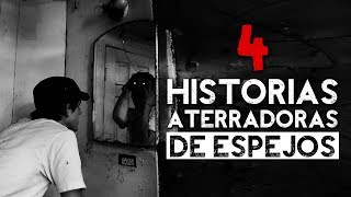 4 Historias ATERRADORAS sobre ESPEJOS │ MundoCreepy │ MaskedMan [upl. by Yr]