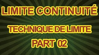 Limite  Continuité 02 [upl. by Lozano]