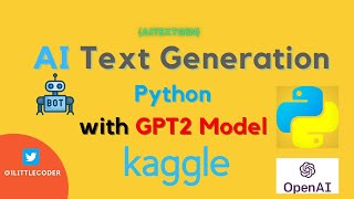 AI GPT2 Text Generation in Python with Kaggle Dataset  FineTuning GPT Model with Custom Text [upl. by Ynnam466]