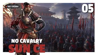 Pushing North Into The Jing Province  Sun Ce MTU No Cavalry Lets Play E05 [upl. by Novonod]