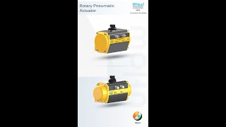 Rotary Pneumatic Actuator How Does a Rack amp Pinion Pneumatic Actuator Works [upl. by Alphonsa343]