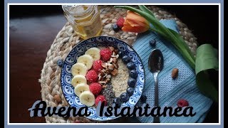 AVENA ISTANTANEA  Colazione o Meranda Facile Buona e Gustosa [upl. by Harac]