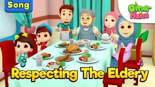 Omar amp Hana  Respecting The Elderly  Islamic Cartoon for Kids  Nasheed [upl. by Nosneb]