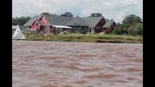 Wolfville to Port Williams via the Wolfville Harbour and Cornwallis river [upl. by Viki948]