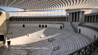 Teatro Leptis Magna  Roman Theatre [upl. by Laoj]