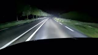 1997 Starlet New Headlights  Bevinsee V45 LED H4 Night Test Drive 4K [upl. by Tranquada336]