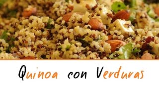 Cómo cocinar Quinoa con Verduras  ComoCocinarnet [upl. by Maida]