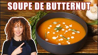 Recette de la soupe de butternut [upl. by Yremogtnom]