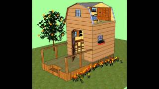 Build Your Own 8x8 Mini Cabin [upl. by Halilahk]