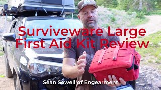 Surviveware Large First Aid Kit Review  10 Off For Engearment Fans [upl. by Oloapnaig]