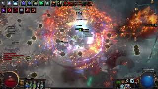 PoE 325  One button Detonate Dead of Chain Reaction build showcase  Titanic Exile  T17 on Budget [upl. by Mandi]