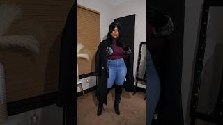 Fashion Nova 2024 Winter Haul  Midsize Curvy Girl Try on  Cute Outfit Ideas [upl. by Aivonas74]