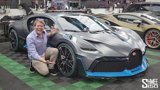 My FIRST RIDE in a 58m Bugatti Divo [upl. by Dennett742]