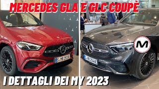 MERCEDES GLA 2023 e GLC COUPÈ 2023  Scopriamo tutti i dettagli con Eugenio Blasetti [upl. by Valley]