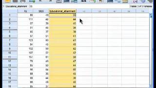 SemiPartial Correlation  SPSS part 1 [upl. by Atilehs]