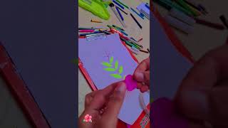 CUTE LITTLE FLOWER ✨🌺🌷💗 drawing  art and craft ideas sadaf ki duniya [upl. by Will]